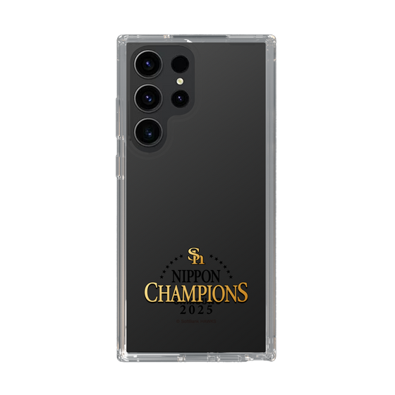 スリムプロテクションケース［ 福岡ソフトバンクホークス - NIPPON CHAMPIONS 2025 ロゴ - クリア ］