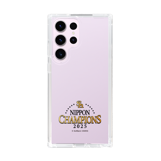 スリムプロテクションケース［ 福岡ソフトバンクホークス - NIPPON CHAMPIONS 2025 ロゴ - クリア ］