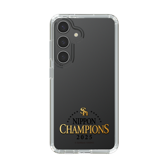 スリムプロテクションケース［ 福岡ソフトバンクホークス - NIPPON CHAMPIONS 2025 ロゴ - クリア ］