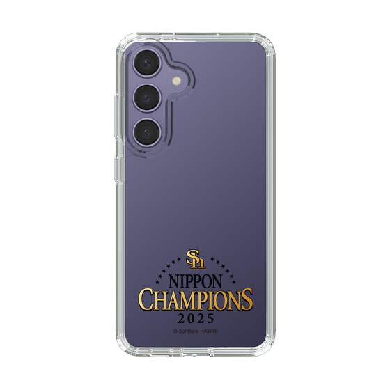 スリムプロテクションケース［ 福岡ソフトバンクホークス - NIPPON CHAMPIONS 2025 ロゴ - クリア ］