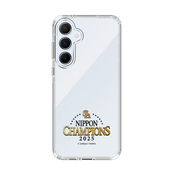 スリムプロテクションケース［ 福岡ソフトバンクホークス - NIPPON CHAMPIONS 2025 ロゴ - クリア ］