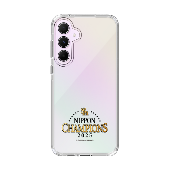 スリムプロテクションケース［ 福岡ソフトバンクホークス - NIPPON CHAMPIONS 2025 ロゴ - クリア ］