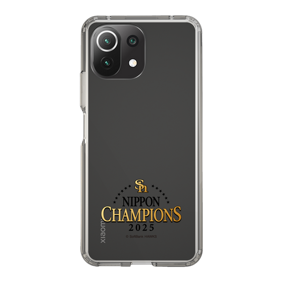 スリムプロテクションケース［ 福岡ソフトバンクホークス - NIPPON CHAMPIONS 2025 ロゴ - クリア ］