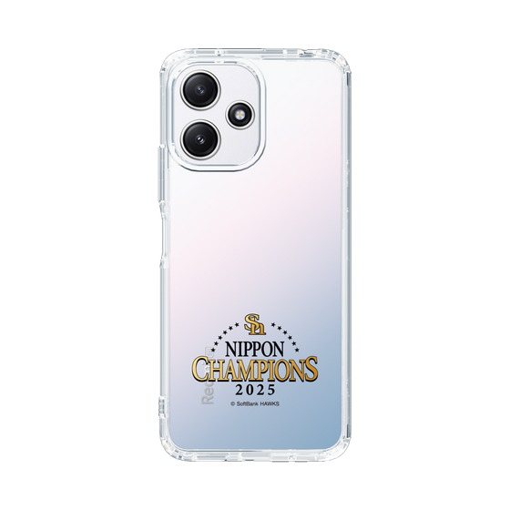 スリムプロテクションケース［ 福岡ソフトバンクホークス - NIPPON CHAMPIONS 2025 ロゴ - クリア ］