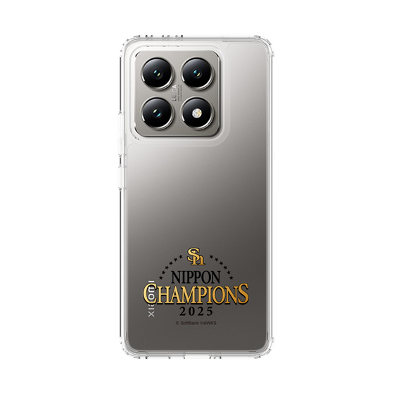 スリムプロテクションケース［ 福岡ソフトバンクホークス - NIPPON CHAMPIONS 2025 ロゴ - クリア ］