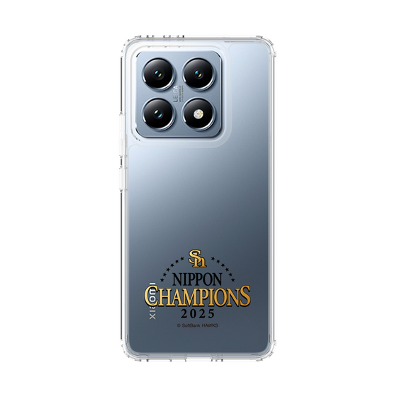 スリムプロテクションケース［ 福岡ソフトバンクホークス - NIPPON CHAMPIONS 2025 ロゴ - クリア ］