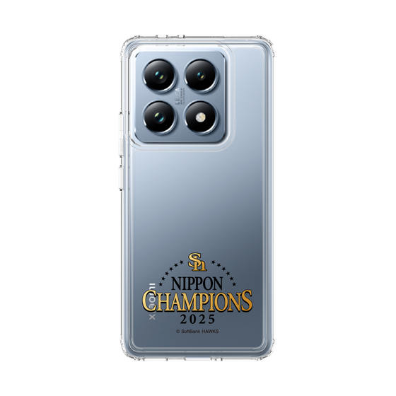 スリムプロテクションケース［ 福岡ソフトバンクホークス - NIPPON CHAMPIONS 2025 ロゴ - クリア ］