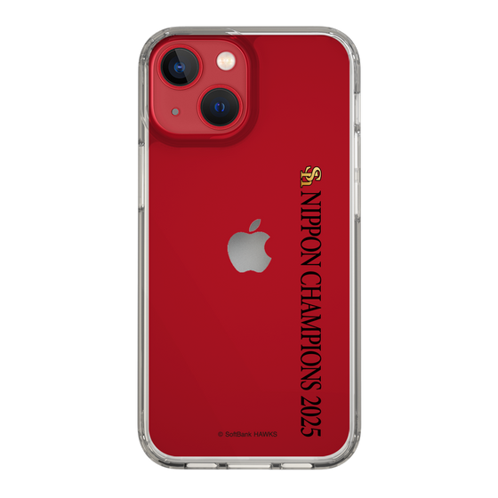 スリムプロテクションケース［ 福岡ソフトバンクホークス - NIPPON CHAMPIONS 2025 ロゴ - 縦ロゴ ］