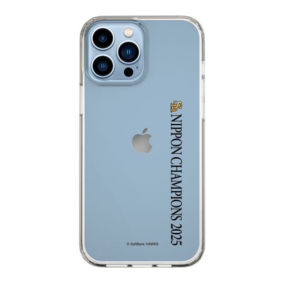 スリムプロテクションケース［ 福岡ソフトバンクホークス - NIPPON CHAMPIONS 2025 ロゴ - 縦ロゴ ］