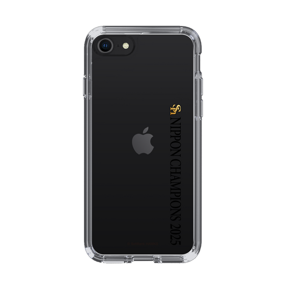 スリムプロテクションケース［ 福岡ソフトバンクホークス - NIPPON CHAMPIONS 2025 ロゴ - 縦ロゴ ］