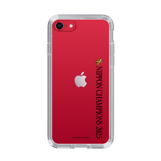 スリムプロテクションケース［ 福岡ソフトバンクホークス - NIPPON CHAMPIONS 2025 ロゴ - 縦ロゴ ］