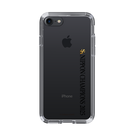 スリムプロテクションケース［ 福岡ソフトバンクホークス - NIPPON CHAMPIONS 2025 ロゴ - 縦ロゴ ］