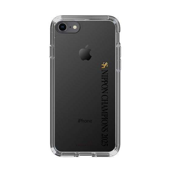 スリムプロテクションケース［ 福岡ソフトバンクホークス - NIPPON CHAMPIONS 2025 ロゴ - 縦ロゴ ］