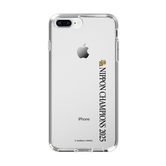 スリムプロテクションケース［ 福岡ソフトバンクホークス - NIPPON CHAMPIONS 2025 ロゴ - 縦ロゴ ］