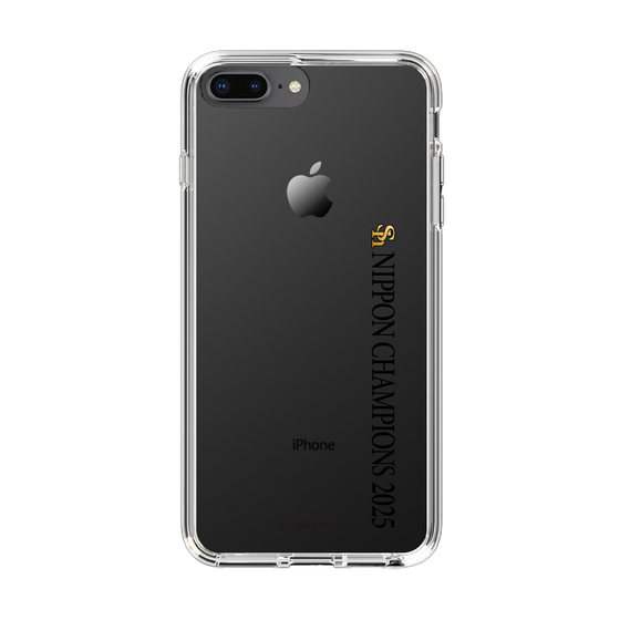 スリムプロテクションケース［ 福岡ソフトバンクホークス - NIPPON CHAMPIONS 2025 ロゴ - 縦ロゴ ］