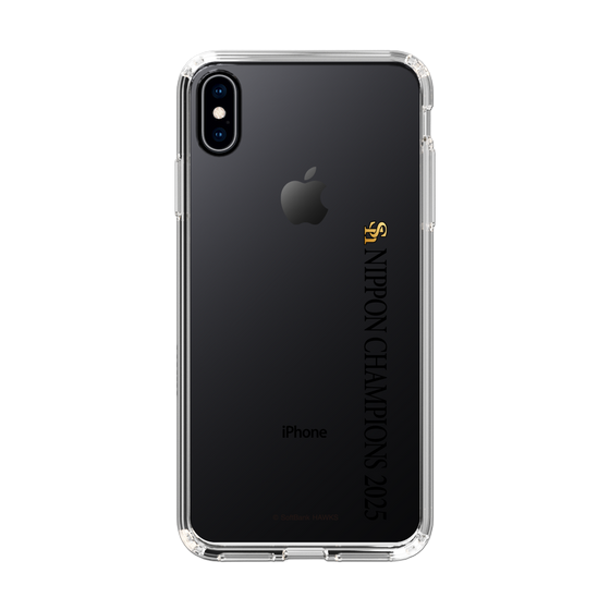 スリムプロテクションケース［ 福岡ソフトバンクホークス - NIPPON CHAMPIONS 2025 ロゴ - 縦ロゴ ］