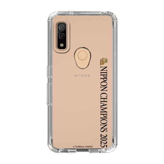 スリムプロテクションケース［ 福岡ソフトバンクホークス - NIPPON CHAMPIONS 2025 ロゴ - 縦ロゴ ］