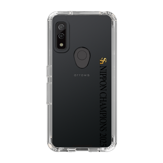 スリムプロテクションケース［ 福岡ソフトバンクホークス - NIPPON CHAMPIONS 2025 ロゴ - 縦ロゴ ］