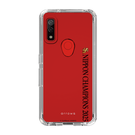 スリムプロテクションケース［ 福岡ソフトバンクホークス - NIPPON CHAMPIONS 2025 ロゴ - 縦ロゴ ］