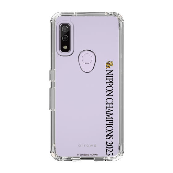 スリムプロテクションケース［ 福岡ソフトバンクホークス - NIPPON CHAMPIONS 2025 ロゴ - 縦ロゴ ］