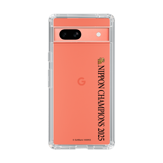 スリムプロテクションケース［ 福岡ソフトバンクホークス - NIPPON CHAMPIONS 2025 ロゴ - 縦ロゴ ］