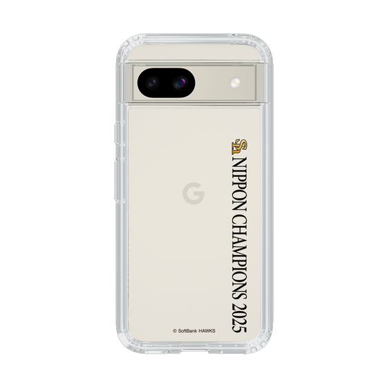 スリムプロテクションケース［ 福岡ソフトバンクホークス - NIPPON CHAMPIONS 2025 ロゴ - 縦ロゴ ］