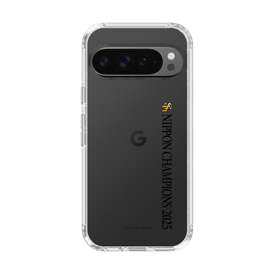 スリムプロテクションケース［ 福岡ソフトバンクホークス - NIPPON CHAMPIONS 2025 ロゴ - 縦ロゴ ］