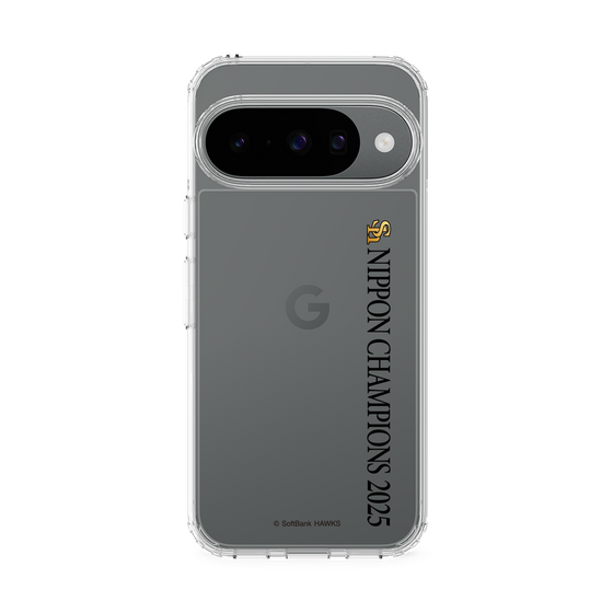 スリムプロテクションケース［ 福岡ソフトバンクホークス - NIPPON CHAMPIONS 2025 ロゴ - 縦ロゴ ］