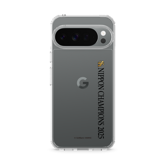 スリムプロテクションケース［ 福岡ソフトバンクホークス - NIPPON CHAMPIONS 2025 ロゴ - 縦ロゴ ］