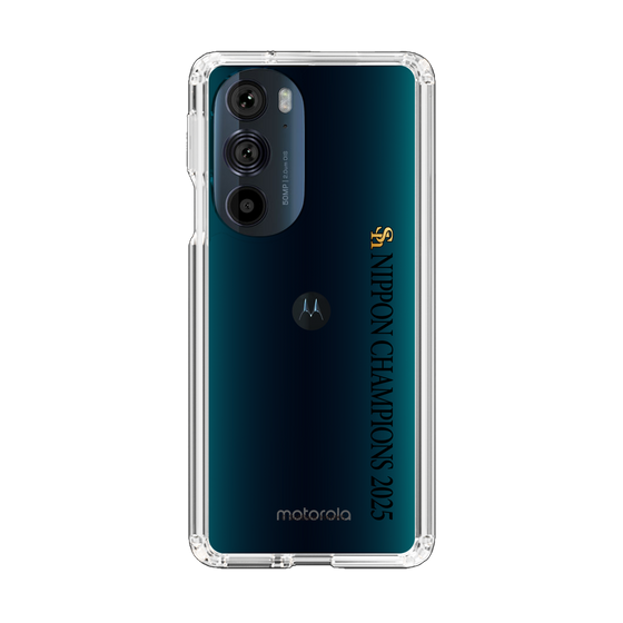 スリムプロテクションケース［ 福岡ソフトバンクホークス - NIPPON CHAMPIONS 2025 ロゴ - 縦ロゴ ］