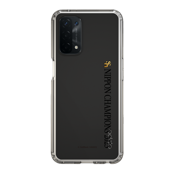 スリムプロテクションケース［ 福岡ソフトバンクホークス - NIPPON CHAMPIONS 2025 ロゴ - 縦ロゴ ］