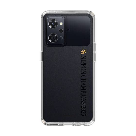 スリムプロテクションケース［ 福岡ソフトバンクホークス - NIPPON CHAMPIONS 2025 ロゴ - 縦ロゴ ］