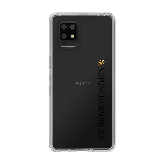 スリムプロテクションケース［ 福岡ソフトバンクホークス - NIPPON CHAMPIONS 2025 ロゴ - 縦ロゴ ］