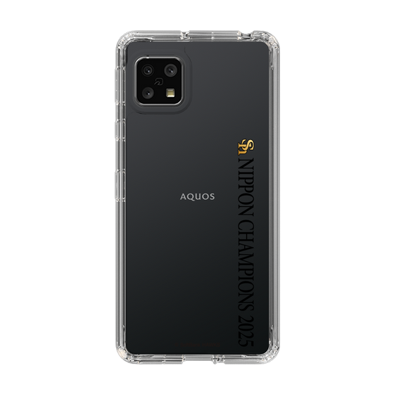 スリムプロテクションケース［ 福岡ソフトバンクホークス - NIPPON CHAMPIONS 2025 ロゴ - 縦ロゴ ］