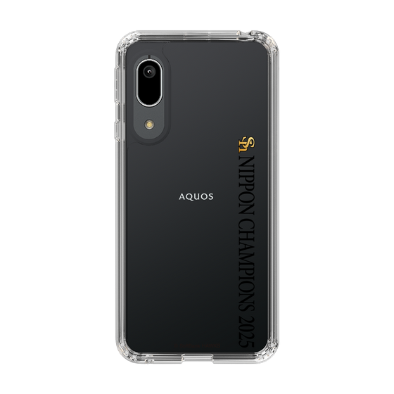 スリムプロテクションケース［ 福岡ソフトバンクホークス - NIPPON CHAMPIONS 2025 ロゴ - 縦ロゴ ］