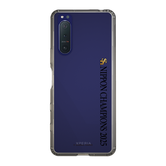 スリムプロテクションケース［ 福岡ソフトバンクホークス - NIPPON CHAMPIONS 2025 ロゴ - 縦ロゴ ］