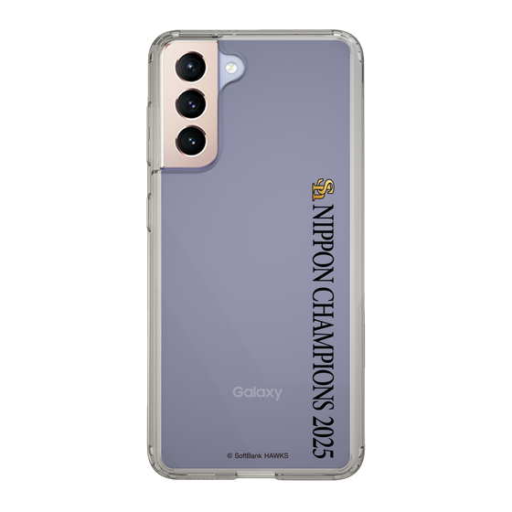 スリムプロテクションケース［ 福岡ソフトバンクホークス - NIPPON CHAMPIONS 2025 ロゴ - 縦ロゴ ］