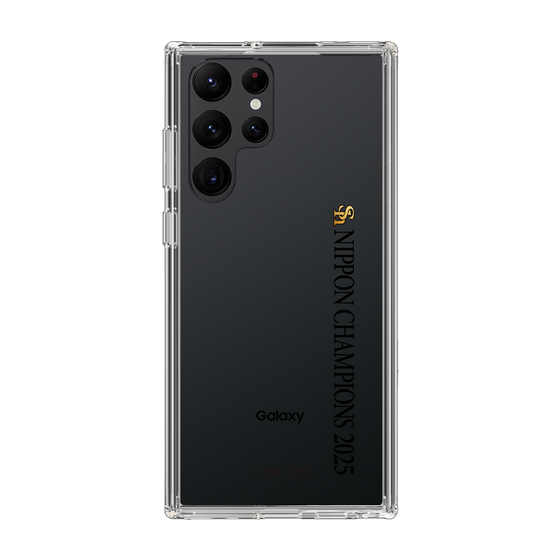 スリムプロテクションケース［ 福岡ソフトバンクホークス - NIPPON CHAMPIONS 2025 ロゴ - 縦ロゴ ］