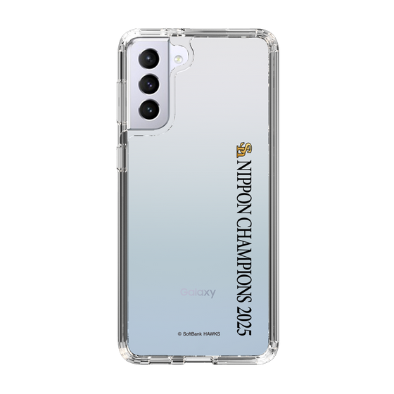 スリムプロテクションケース［ 福岡ソフトバンクホークス - NIPPON CHAMPIONS 2025 ロゴ - 縦ロゴ ］