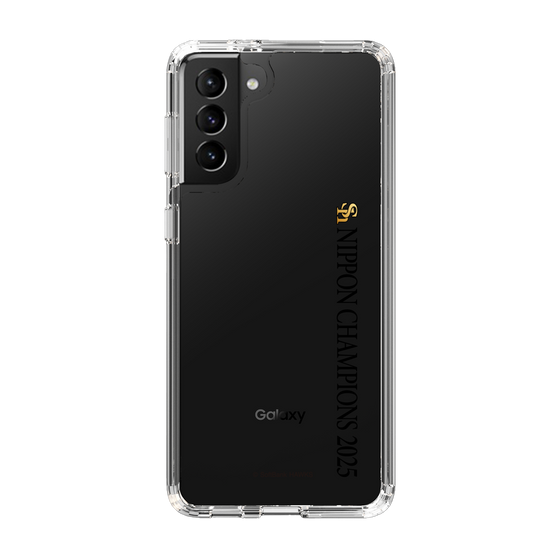 スリムプロテクションケース［ 福岡ソフトバンクホークス - NIPPON CHAMPIONS 2025 ロゴ - 縦ロゴ ］