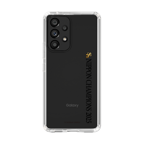 スリムプロテクションケース［ 福岡ソフトバンクホークス - NIPPON CHAMPIONS 2025 ロゴ - 縦ロゴ ］