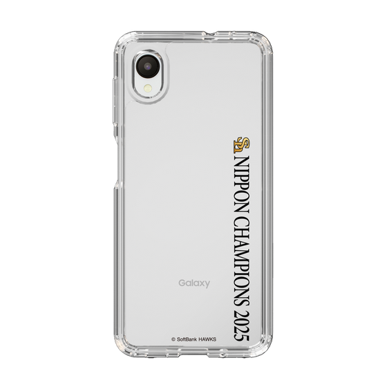 スリムプロテクションケース［ 福岡ソフトバンクホークス - NIPPON CHAMPIONS 2025 ロゴ - 縦ロゴ ］