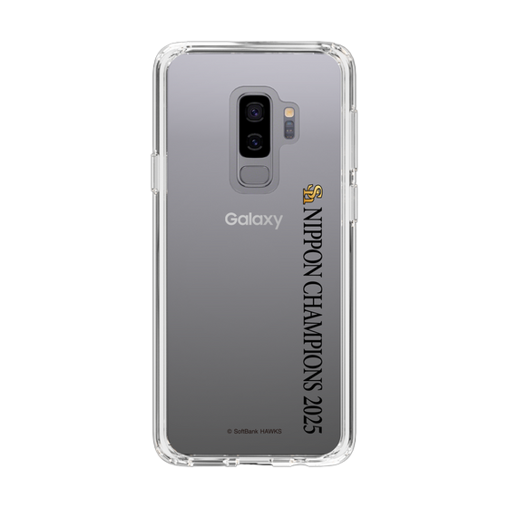 スリムプロテクションケース［ 福岡ソフトバンクホークス - NIPPON CHAMPIONS 2025 ロゴ - 縦ロゴ ］