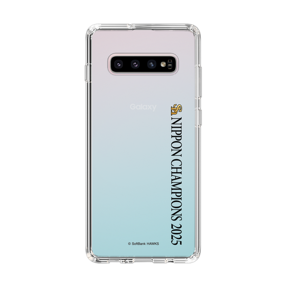 スリムプロテクションケース［ 福岡ソフトバンクホークス - NIPPON CHAMPIONS 2025 ロゴ - 縦ロゴ ］