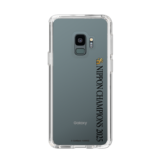 スリムプロテクションケース［ 福岡ソフトバンクホークス - NIPPON CHAMPIONS 2025 ロゴ - 縦ロゴ ］