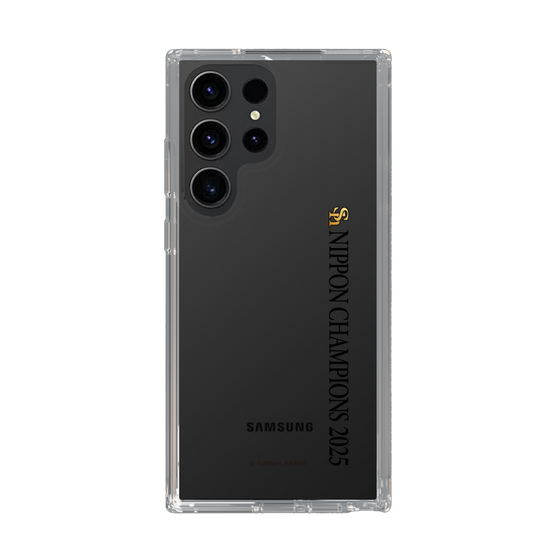 スリムプロテクションケース［ 福岡ソフトバンクホークス - NIPPON CHAMPIONS 2025 ロゴ - 縦ロゴ ］