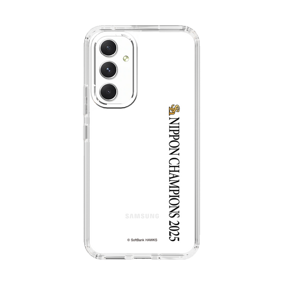 スリムプロテクションケース［ 福岡ソフトバンクホークス - NIPPON CHAMPIONS 2025 ロゴ - 縦ロゴ ］