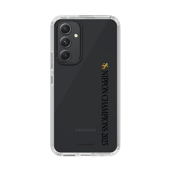 スリムプロテクションケース［ 福岡ソフトバンクホークス - NIPPON CHAMPIONS 2025 ロゴ - 縦ロゴ ］