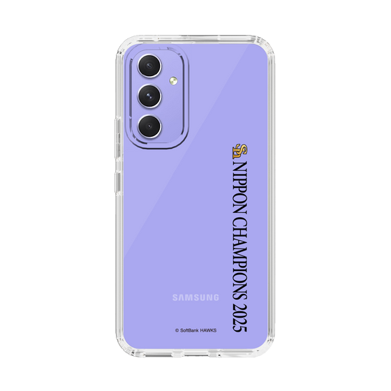 スリムプロテクションケース［ 福岡ソフトバンクホークス - NIPPON CHAMPIONS 2025 ロゴ - 縦ロゴ ］