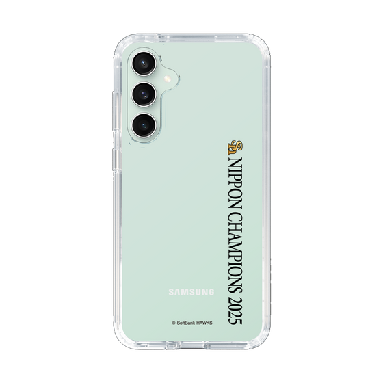 スリムプロテクションケース［ 福岡ソフトバンクホークス - NIPPON CHAMPIONS 2025 ロゴ - 縦ロゴ ］